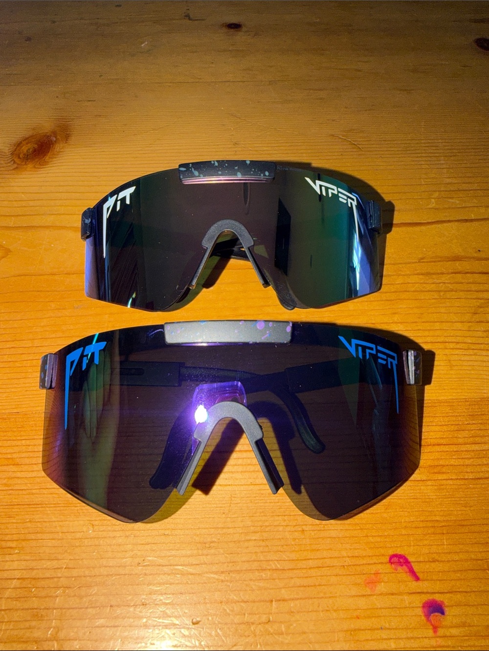 PIT VIPER Mirrored Shield Sport Sunglasses